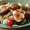 Warm Salad of Figs, Grapes, and Greens