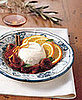 Figs With Honey-Yogurt Cream