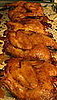 After the cornish hens are done baking, allow them to sit for at least 10 minutes. This technique will allow the juices to redis
