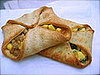 Portobello Mushroom Piadini and Sausage Piadini ($3.25 each)