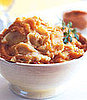 Potatoes and Turnips With Roasted Pear Purée
