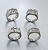 Space Invader Rings 