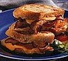 Grilled Cheddar, Tomato and Bacon Sandwiches