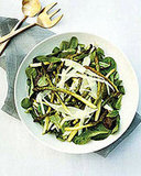 Spring Lettuce Salad with Roasted Asparagus