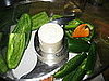 I used the food processor to quickly mince the jalapeños.