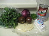 Adobo Chips With Warm Goat Cheese and Cilantro Salsa