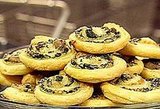 Spinach Gruyere Pinwheels