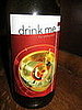 We started by soaking wine bottles in water to remove the labels. Next we printed our own personalized labels and attached to th
