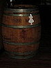 or on a barrel!