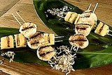 Piña Colada Scallop Brochettes