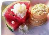Lime Ice on Watermelon
