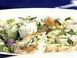 Roasted Shrimp and Orzo