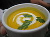 The Food: Carrot Soup