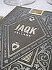 I was given a decorative pack of JAQK playing cards as a party favor. 