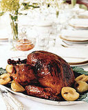 Slow-Smoked Turkey With Cane Syrup-Coffee Glaze