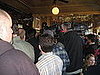The crowd waits excitedly. 
