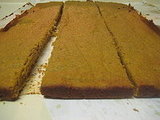 Pumpkin Cake With Pecan Brittle and Whipped Cream Cheese Frosting