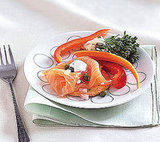 Smoked Salmon Platter with Dill Sour Cream