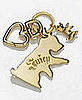 Juicy Couture Scottie Key Fob