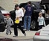 Ryan Phillippe ran errands with Ava and Deacon