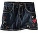 Sparkling Butterfly Denim Mini