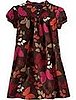 Butterfly Corduroy Shift Dress
