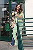 Brooke Burke looked trim at her local coffee shop.