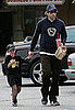 David and Kit Duchovny looked fruitfully happy in Malibu.