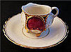 Vintage Gold Trimmed Cup and Saucer
