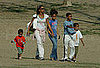 Holly Robinson Peete took her brood and pup to a dog park in LA. 