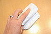Since the loop is smaller, you will have to fold the diaper three ways. 