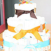 Bedrest Bash: Diaper Cake Decor 