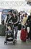 Drew Lachey and his girls at LAX. Brother Nick dropped them off - how sweet.