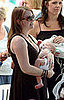 Melissa Joan Hart took both of her boys to the Studio City farmers market.