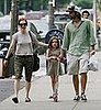 Julianne Moore and Family Scoot Along