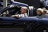 Beckham and the Boys Drive with the Top Down