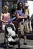 Dave Grohl Strolls with His Girls