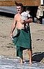 Chris Noth Shows Son Orion to the Waves of Malibu