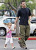 Dark Knight Christian Bale and Emmaline Take in a Day of Leisure