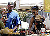 Garcelle Beauvais-Nilon Shows Jax and Jaid Fresh Produce