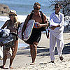 Another Day at the Beach for the McConaughey-Alves Crew
