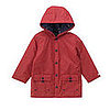 Red Hooded Raincoat $52