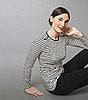 Boob Striped Nursing Shirt ($85)