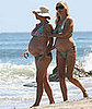 Minnie and a Pregnant Friend Give Their Bumps Some Sunny Love