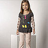 Sara Sara Chick Tunic ($88) & Rhinestone Corduroys ($72)