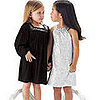  Sister Sam Puffed Sleeve Dress ($90) and Sister Sam Metallic Sheath Dress ($110)