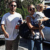 Tobey Takes His Girls Out For Breakfast