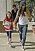 The Beckinsale Girls Look Ready For the '80s