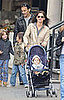Jill Hennessy Strolls With the Family in NYC