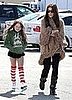 Kate and Lily Bundle Up For the Ice